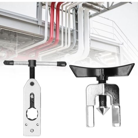 CT525 516mm outil d'évasement extenseur de tuyau chromé pour tube en cuivre, aluminium et acier inoxydable (1/5)