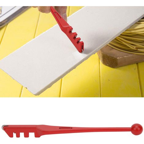 Outil de coupe à main pour verre, molette de coupe, outil de coupe manuel portable en alliage d'acier au carbone rouge (1/5)