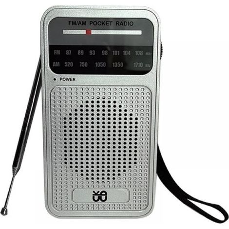 Radio portátil de bolsillo FM/AM: diseño clásico, sonido nítido. (1/5)