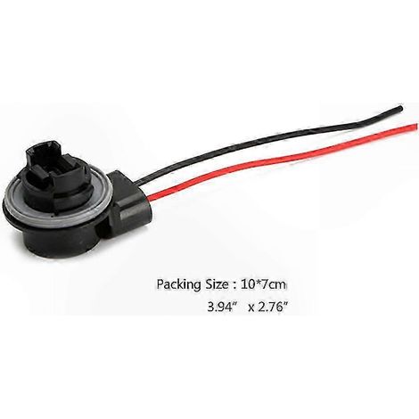 Câbles de connexion universels pour clignotants de voiture, panneau LED, plafonnier, prise, faisceau adaptateur, fiches à broches 3156 3157 (3157) (1/4)