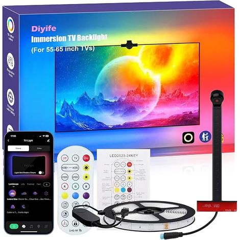 TV Backlight with AR Farbe Sync for 55 to 65 inch TVs (1/5)