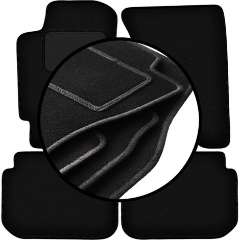 Jeu de tapis de sol en velours pour : Subaru Impreza GC avec aérateurs, berline, break (1992-2001)
