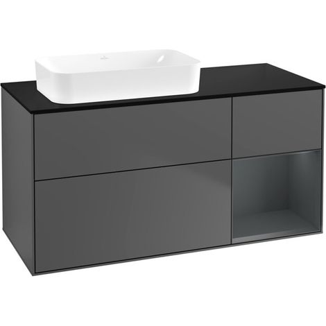 Villeroy & Boch G692HGGK Armoire sous lavabo Finion G69 (1/2)