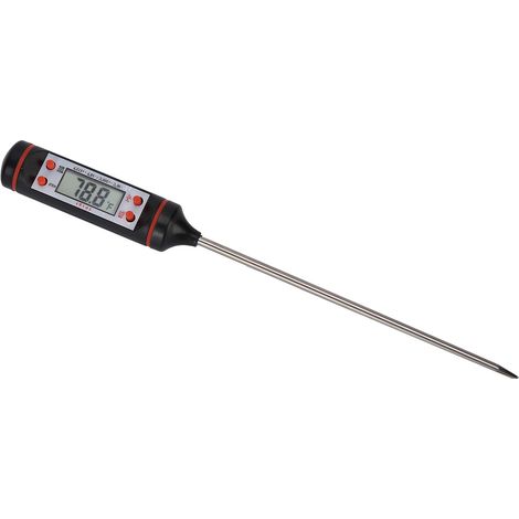 Stylo thermomètre de cuisine multifonction pour liquides et viandes, idéal pour le barbecue. (1/5)