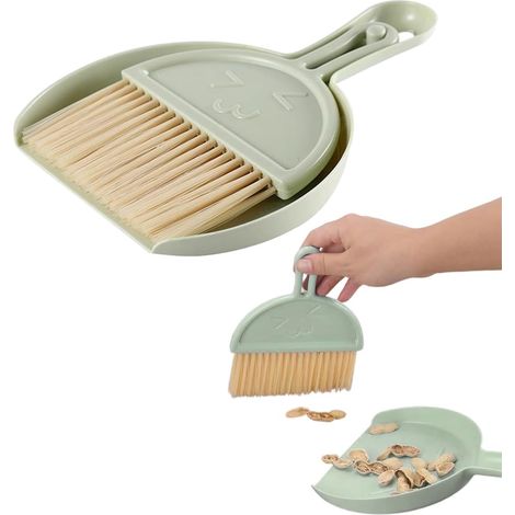 Ensemble Mini Pelle À Poussière, Mini Pelle et Balayette, l'école et le nettoyage des animaux de compagnie (1/5)