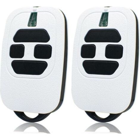 Télécommande portative pour portail garage – Lot de 2 émetteurs 433,92 MHz compatibles DEA GTI2 et GTI4 (1/5)