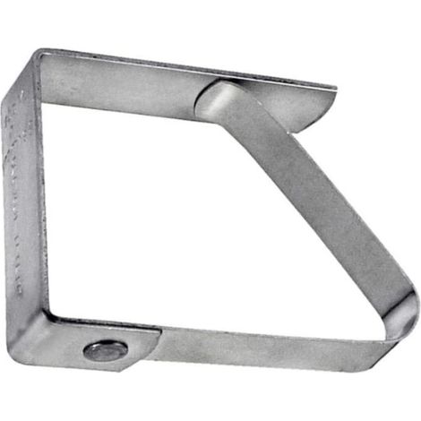 Fermatovaglie Inox Molla 4 pezzi
