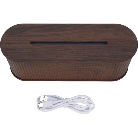 Diffuseur flamme humidificateur 25dB silencieux minuterie – 7 couleurs LED aromathérapie chambre sombre, parfum (1/5)