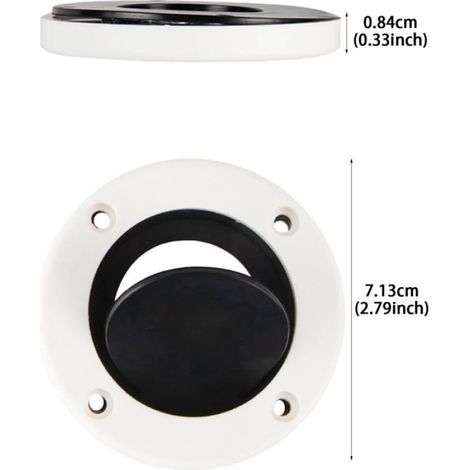 Vanne Dalot Bateau Clapet Anti-Retour-1,,Standard, Solide Fiable Kayak Camping Car Vidange, Équipement Nautique, Pièce Lumiryn (1/5)
