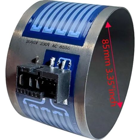 Resistencia de bajo consumo para lavavajillas, ajuste personalizable, 85-55 mm (1/2)