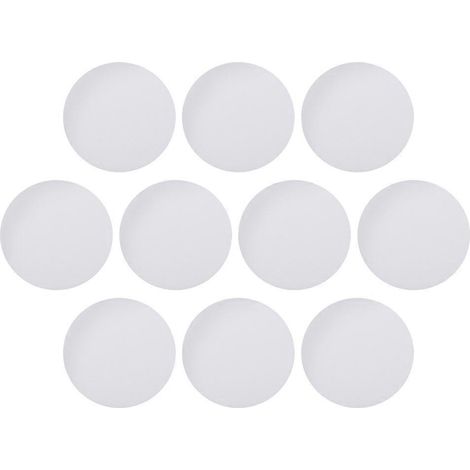 Lot de 10 abat-jour diffuseurs anti-éblouissement pour plafonniers et spots encastrés (1/5)