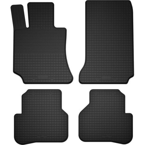 Alfombrillas de goma para coche, juego de 4, universales para: Mercedes GLK X204 SUV (2008-2015)