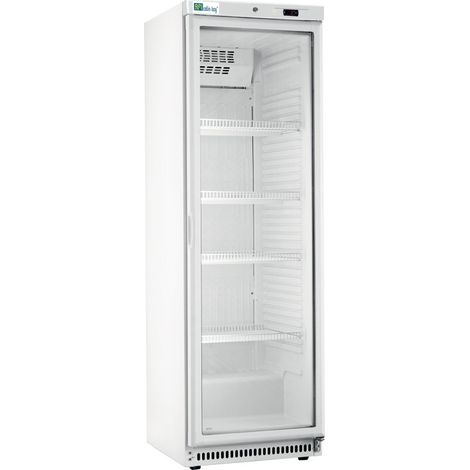 Armoire positive porte vitrée - 308 l - finition blanche - AFI COLLIN-LUCY