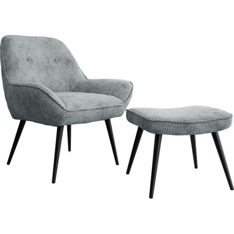Sillón Comfivo Cypressus, Sea 350, 89x73x73cm, Tapiz, Patas: Metal, 0