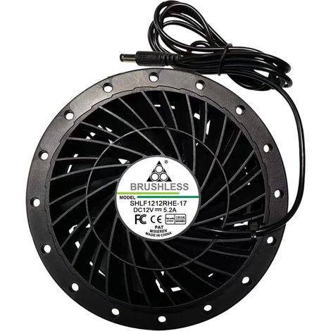 Mini Blower Fan - 12 V 5.2 A - Pour Costumes Gonflables Suits Soufflants Poupées - 1 Pièce (1/5)