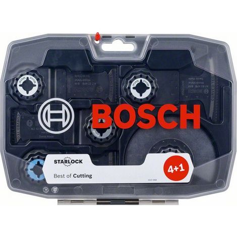 Bosch – Set d'outils pour GOP – Lot de 5 lames plongeantes BIM pour bois et métal – Coupe précise et nette – Compatible avec scies plongeantes (1/5)