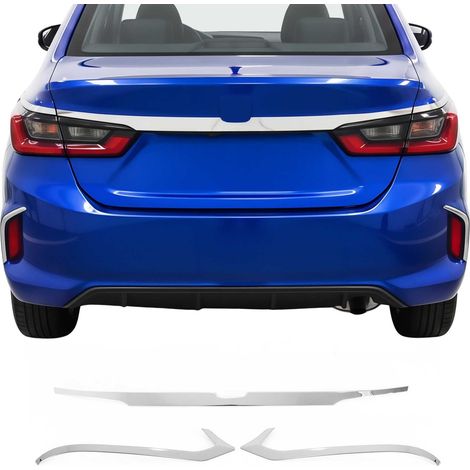 OMAC Baguettes de Garniture arrière pour Honda City 2020-2026 Berline 3Pcs Silver (1/5)