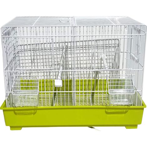 Gabbia Uccelli Rekord 2 39 CMX25X41H. Bianca (1/3)