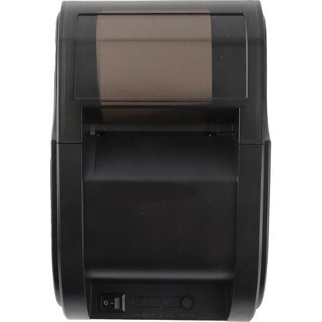 Imprimante de reçus thermique 58mm sans fil, imprimante code-barres Bluetooth USB, 1 rouleau papier inclus, commande ESC, tiroir-caisse, Windows Android iOS, supermarché commerce (1/5)