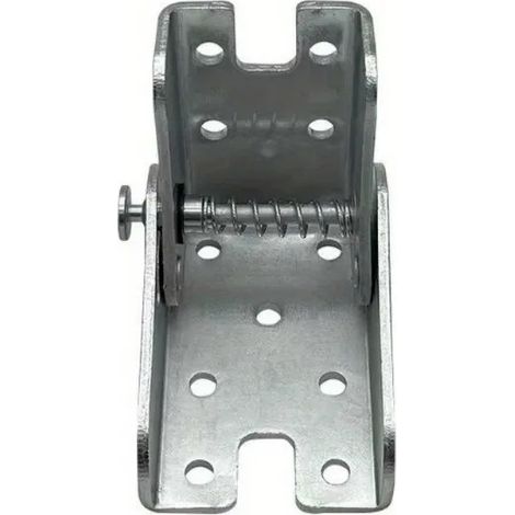 (1 pièce - Argent) Supports de pieds de table à charnière pliable à 90 degrés, pieds pliables pour table, chaise, rallonges, charnières autobloquantes (1/5)