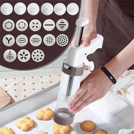 Plätzli Gebäckpresse – 20 Designs – Einfache Bedienung – Schnelle Reinigung