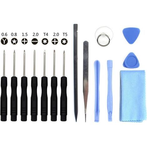 Kit de Tournevis Magnétique Spécialisé Apple avec Embouts Pentalobe et Torx pour Réparation iPhone MacBook Pro (1/5)