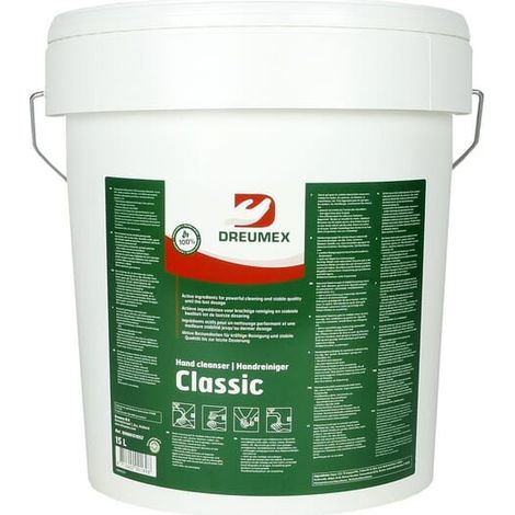 Savon gel à microbilles rouge 15L DREUMEX 10990151052