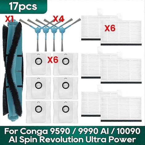 Filtre HEPA pour Cecotec Conga 9590 9990 AI 10090 AI Spin Revolution Ultra Power Home - Pièces détachées (1/5)