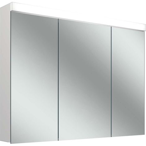 LOW plus 15 LED armoire de toilette, 3 portes 30/40/30cm,
