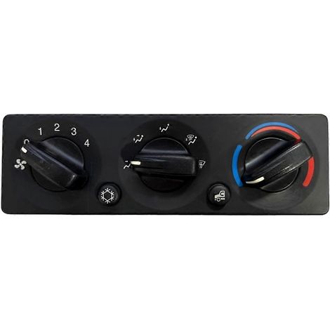 HVAC-Bedienfeld Q21-6119 Klimaanlagen-Steuermodul AC-Heizungsschalter Schwarz (1/5)