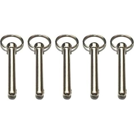 – 8-mm-Schnellverschlussbolzen – Edelstahl – 72 mm Länge – Salzwasserbeständig – 5er-Packung (1/5)