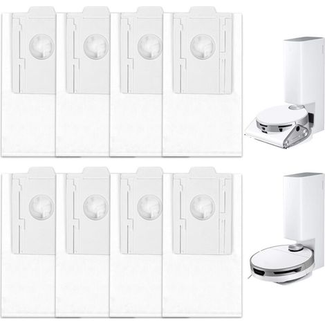 Lot de 8 sacs à poussière de rechange VCA-RDB95 pour Samsung Jet Bot AI Vacuum Clean Station, Aspirateur Accessoires Pièces