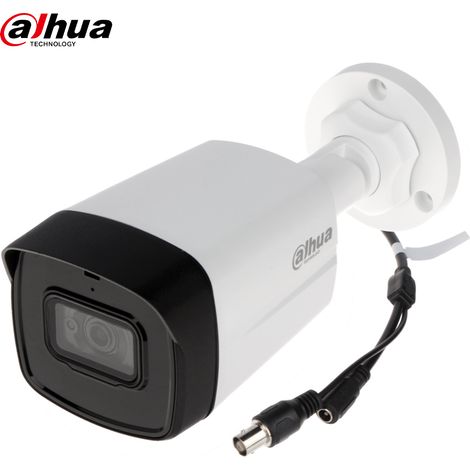 Telecamera Analogica Bullet 1080P 2MP Starlight Ottica Fissa 3.6mm IP67 DC12V HDCVI Smart IR Carcassa Plastica DAHUA HAC-HFW1230TLP (1/5)