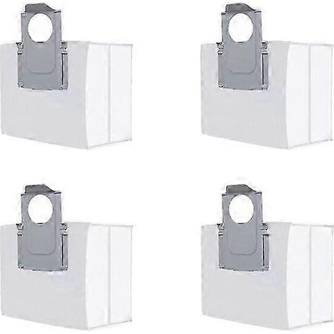 Sacs à poussière pour aspirateurs robots Roborock S7 Maxv / S7 Maxv Plus / S7 Maxv Ultra / G10s - Accessoires pour balais à tapis (4 pièces) (1/5)