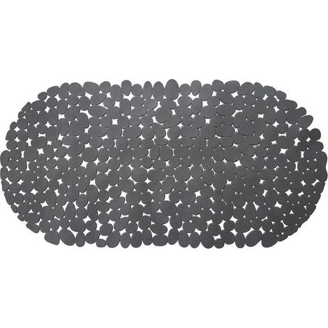 Tapis antidérapant pour baignoire, tapis gris pour douche, 68 cm (1/5)