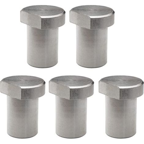 5 Pièces Séries Établi en Acier Inoxydable Peg Frein Arrêts Pince à Dégagement Rapide Table de Travail Du Bois Limite Bloc Outil de Travail Du Bois(20mm) (1/5)