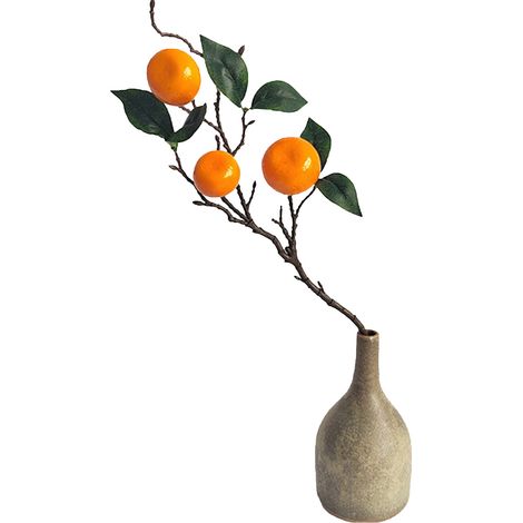 Arbre D'agrumes de Citron Artificiel, Arbre D'agrumes de Citrons Artificiels D'intérieur pour la Table de Salon de Bureau à Domicile (X) (1/5)
