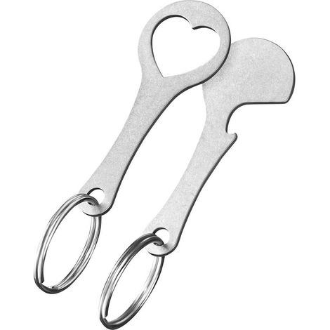 Lot de 2 clés amovibles pour chariot de courses (1/4)