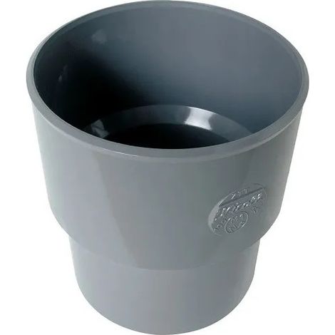 Nicoll – Manchette mâle de réparation 110 – Raccord PVC pour plomberie – Filetage entrée 1" – Fixation rapide pour évacuations eaux usées (1/2)