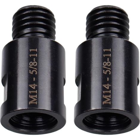 Adaptateur Meuleuse d'Angle 2 Pièces M14 vers 5/8-11 - Connecteur Interface Filetage pour Outils Rotatifs -AUTRES (1/5)