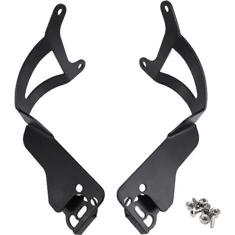 Support de phare additionnel pour moto 790 Adventure 2024 - Noir (1/5)