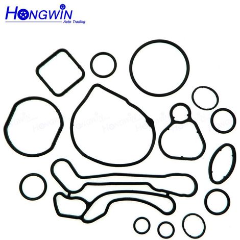 Kit de joints/garnitures d'étanchéité pour refroidisseur d'huile moteur Opel Orlando Astra neuf (1/5)