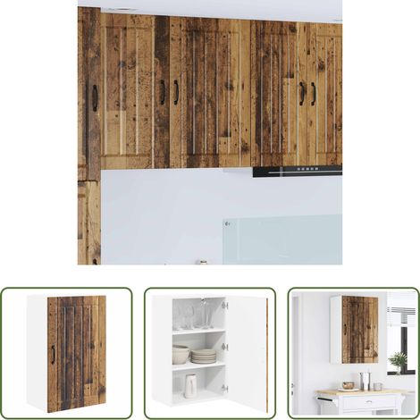Küchenschrank Altholz - Küchenschrank Altholz 50 x 31 x 80 cm Holzwerkstoff (1/5)