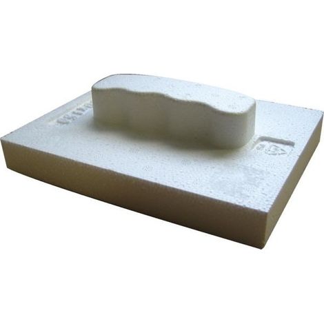 Frottoir polystyrène expansé 15x20 cm rectangulaire pour maçon