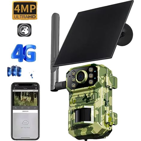 Caméra de chasse, 14MP, connectivité 4G, 14MP (1/2)