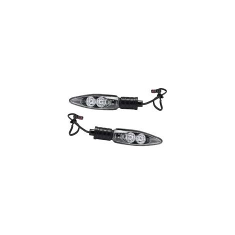 Los intermitentes LED delanteros y traseros son compatibles con los siguientes modelos de motocicletas: R1200GS Adventure, F650GS, R1200R, S1000R, S1000RR, F800GS, K1300S y G310R/GS. (1/2)