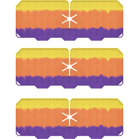 Tapis de robinet en silicone, protection anti-éclaboussures pour évier de cuisine, bac récupérateur d'égouttement en silicone pour poignée de robinet, protection anti-éclaboussures pour robinet (multi