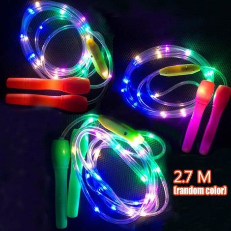 Corde à sauter - LED Light Up - Réglable - Enfants - Exercice (1/3)