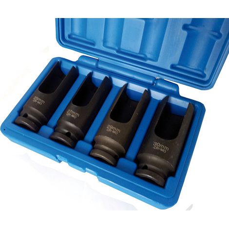 Juego de 4 vasos de 1/2" para inyectores Siemens y Bosch