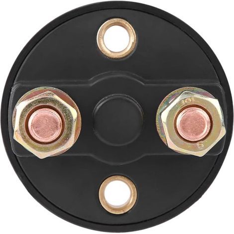 BUNTHAUS Interrupteur de déconnexion de batterie, interrupteur de batterie principal coupé, avec clés anti-corrosion pour voiture ATV bateau (1/5)